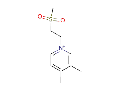 1-(2-Methanesulfonyl-ethyl)-3,4-dimethyl-pyridinium