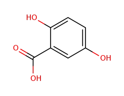2,5-dihydroxybenzoic acid.