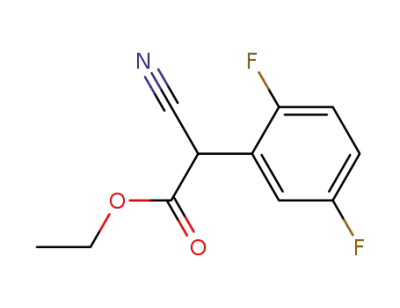 ethyl cyano(2,5-difluorophenyl)acetate