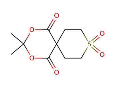 3,3-dimethyl-2,4-dioxa-9-thiaspiro[5.5]undecane-1,5-dione-9,9-dioxide