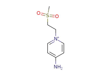 4-Amino-1-(2-methanesulfonyl-ethyl)-pyridinium